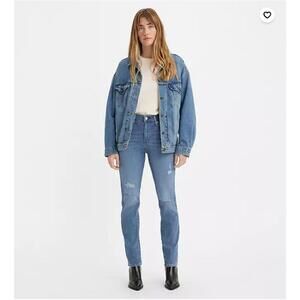 Levi's 724 High Rise Straight Jeans - Size 24